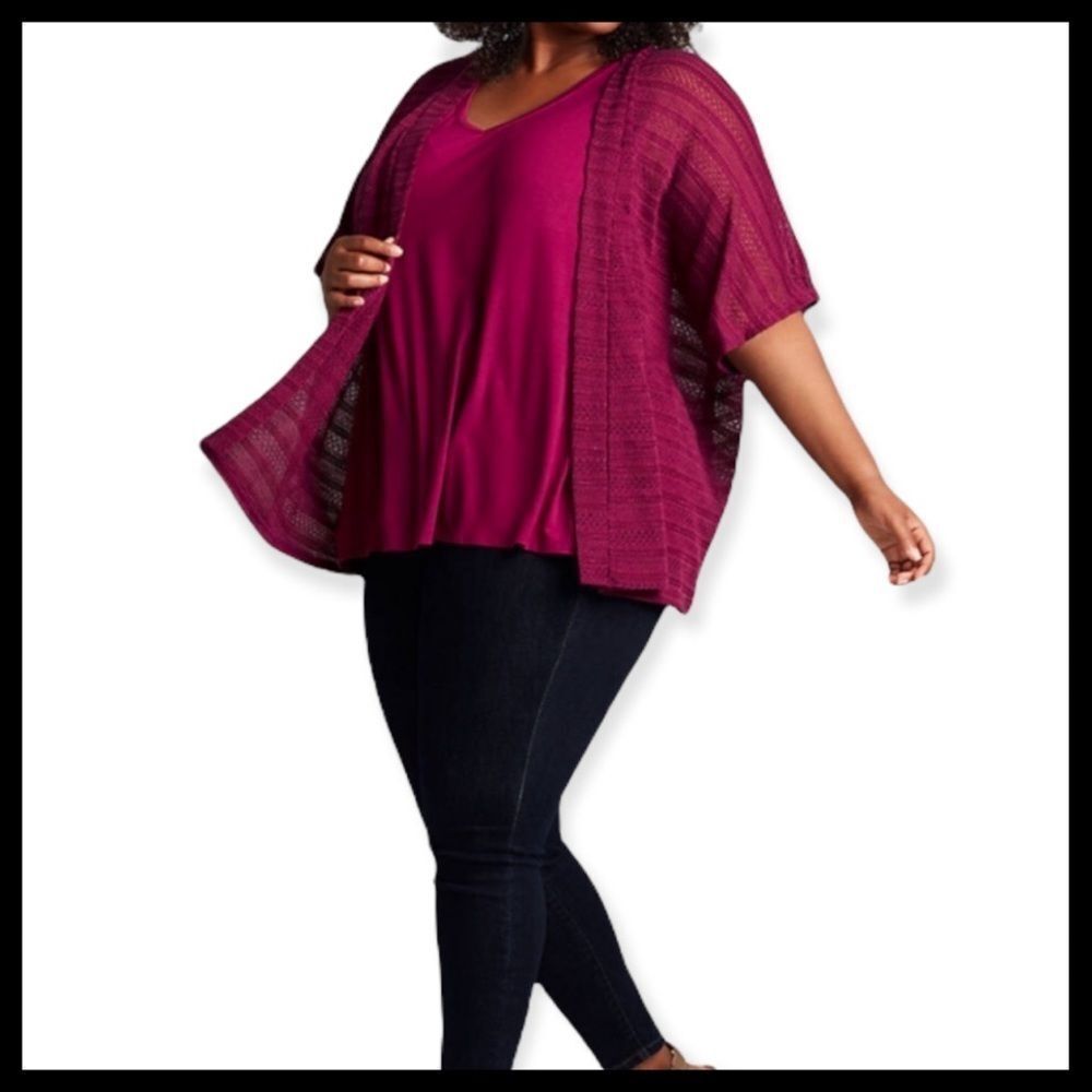 NWT Perfect Sleeve Dolman Over-piece